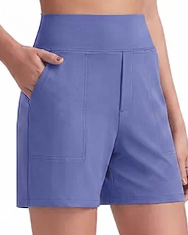 Kaelis™ | High-Waisted Running Shorts