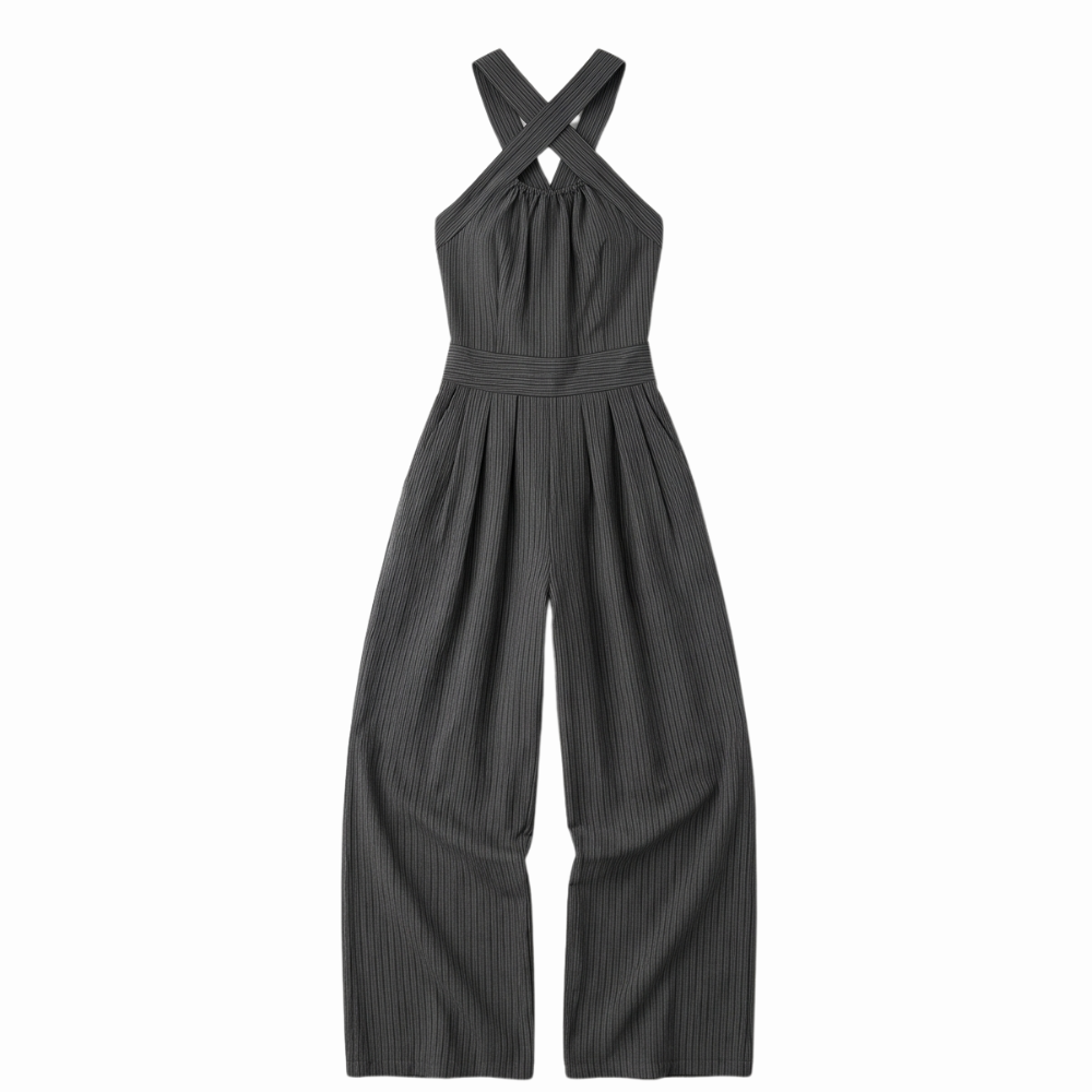 Camille™ | Linen & Cotton Jumpsuit