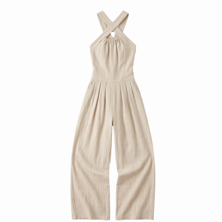 Camille™ | Linen & Cotton Jumpsuit
