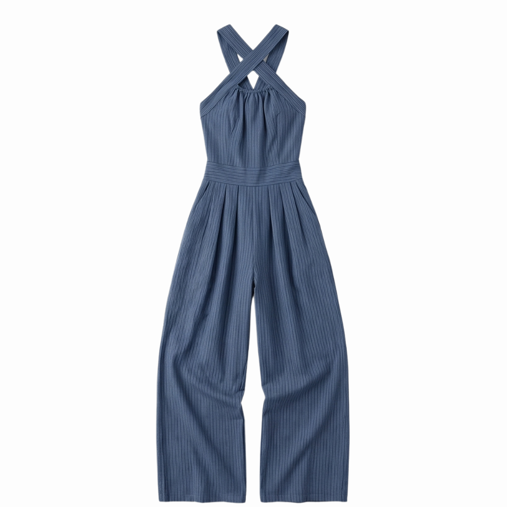 Camille™ | Linen & Cotton Jumpsuit
