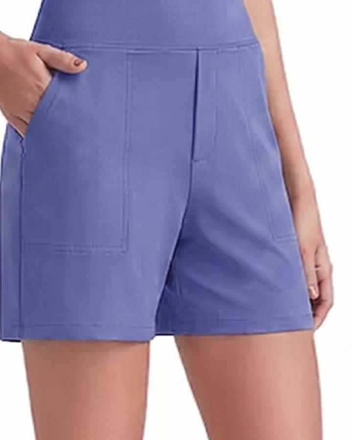 Kaelis™ | High-Waisted Running Shorts