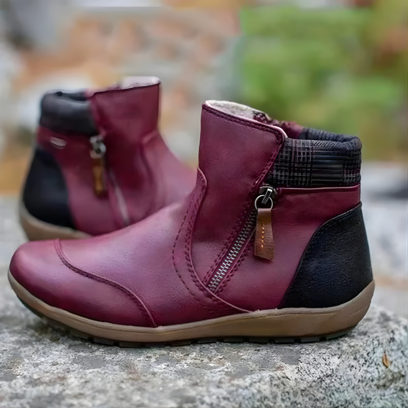 Aaliyah™ | Zipper Non-Slip Comfort Boots