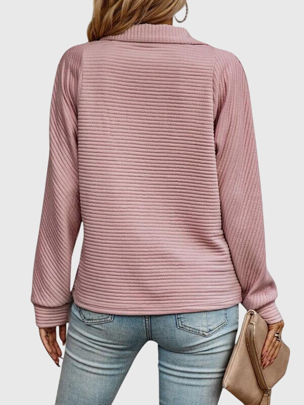 Everly™ | Elegant Zip Up Sweater
