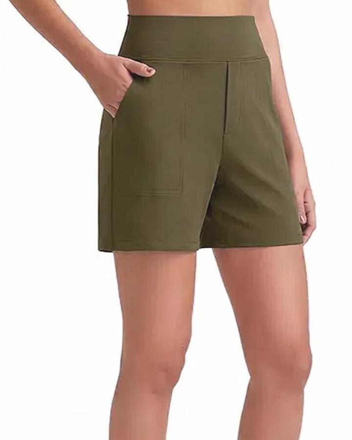 Kaelis™ | High-Waisted Running Shorts