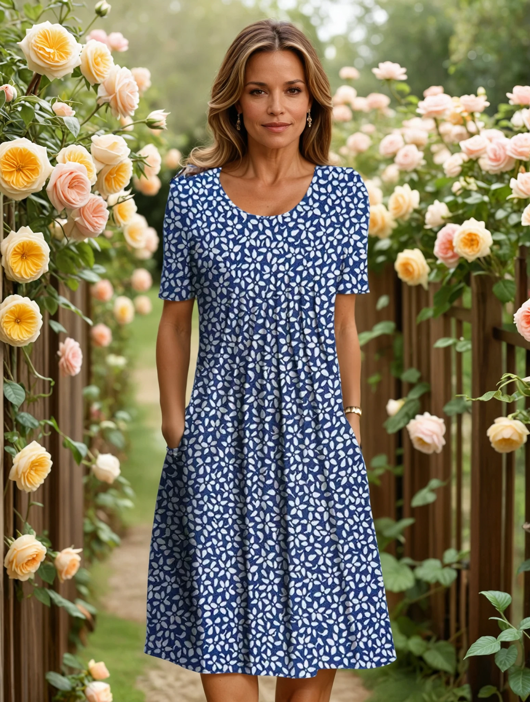Hazel™ | Elegant Tummy Coverage Dress