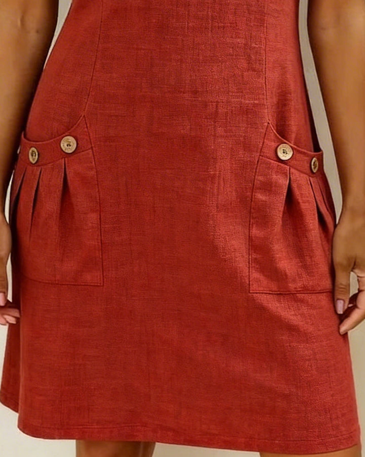 Aisley™ | Zip-Front Casual Dress
