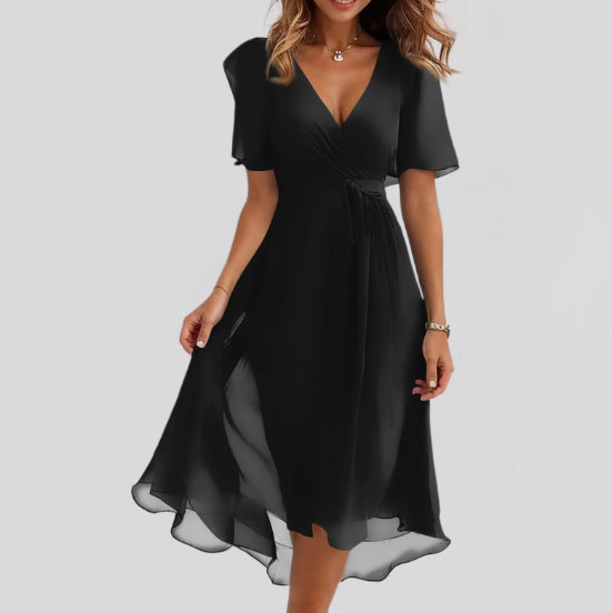 LAVINA™ – Vibrant Boho Midi Dress