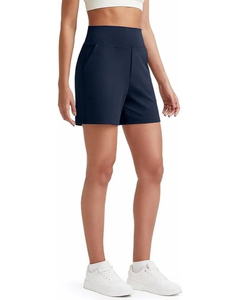 Kaelis™ | High-Waisted Running Shorts