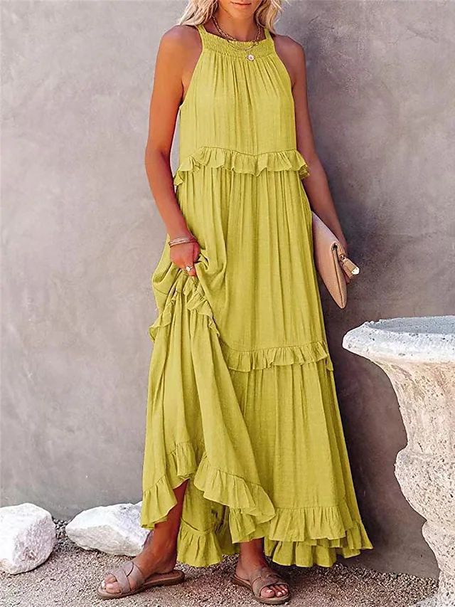 CHERRY™ - Flow & Flutter Maxi Dress