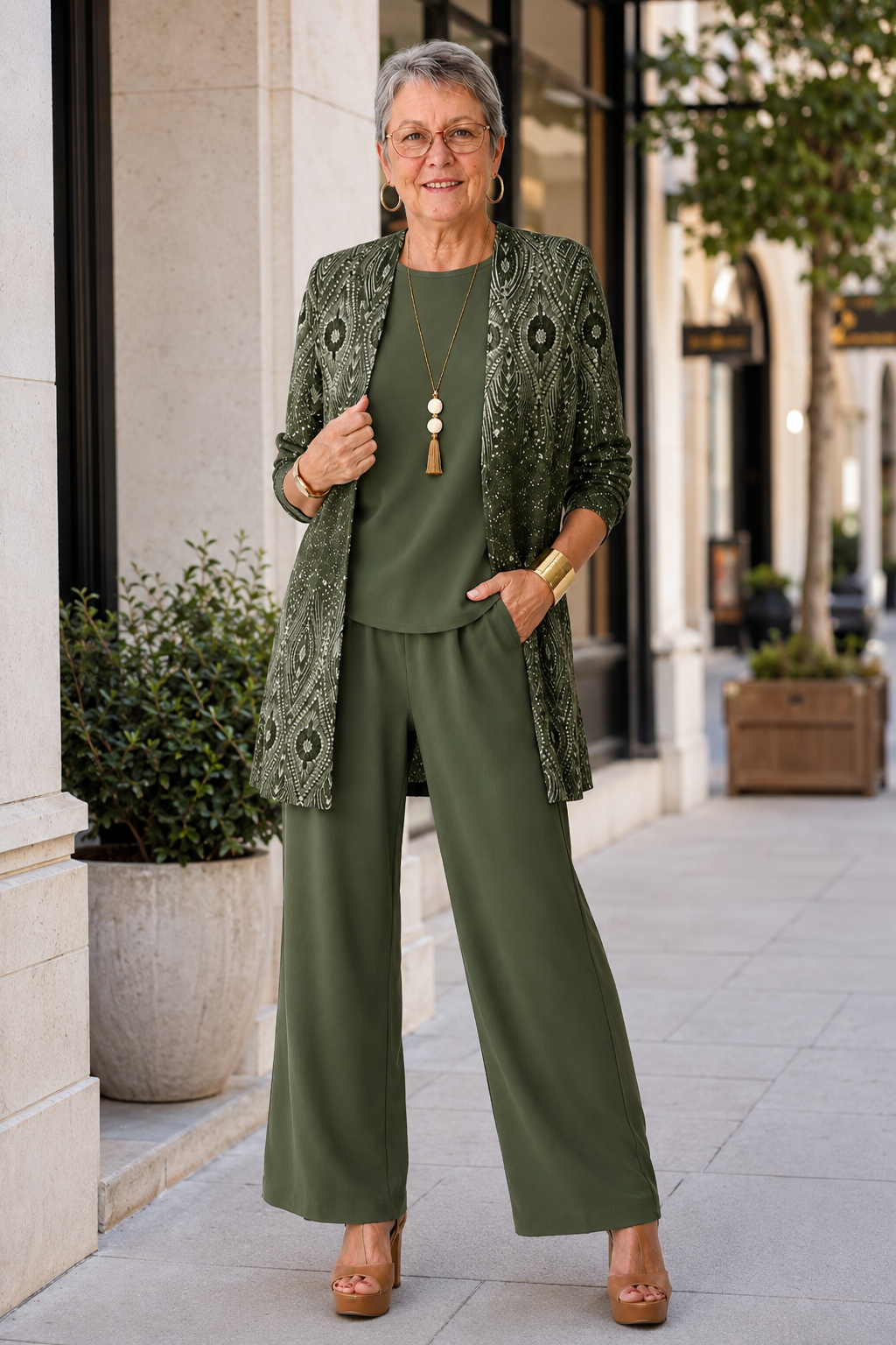 Olivia - Elegant Layered Lounge Set