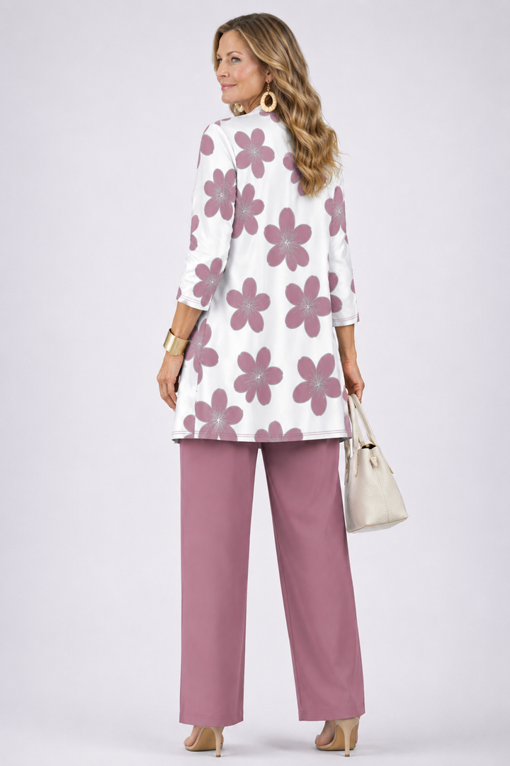 Dahlia - Floral Grace Three-Piece Set