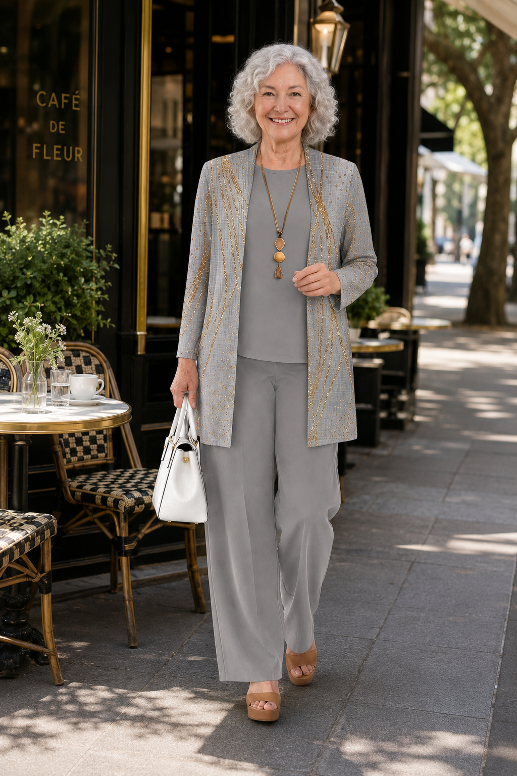 Celina - Golden Radiance Three-Piece Set