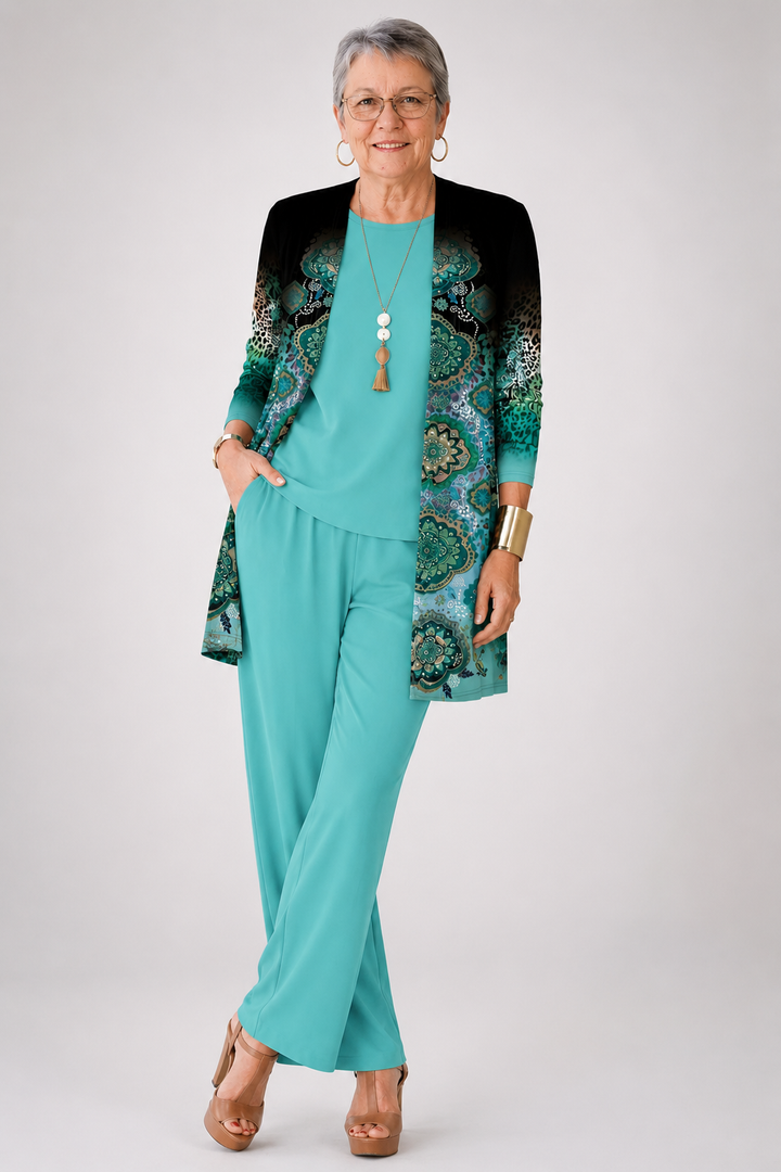Celeste - Mandala Accent Three-Piece Set