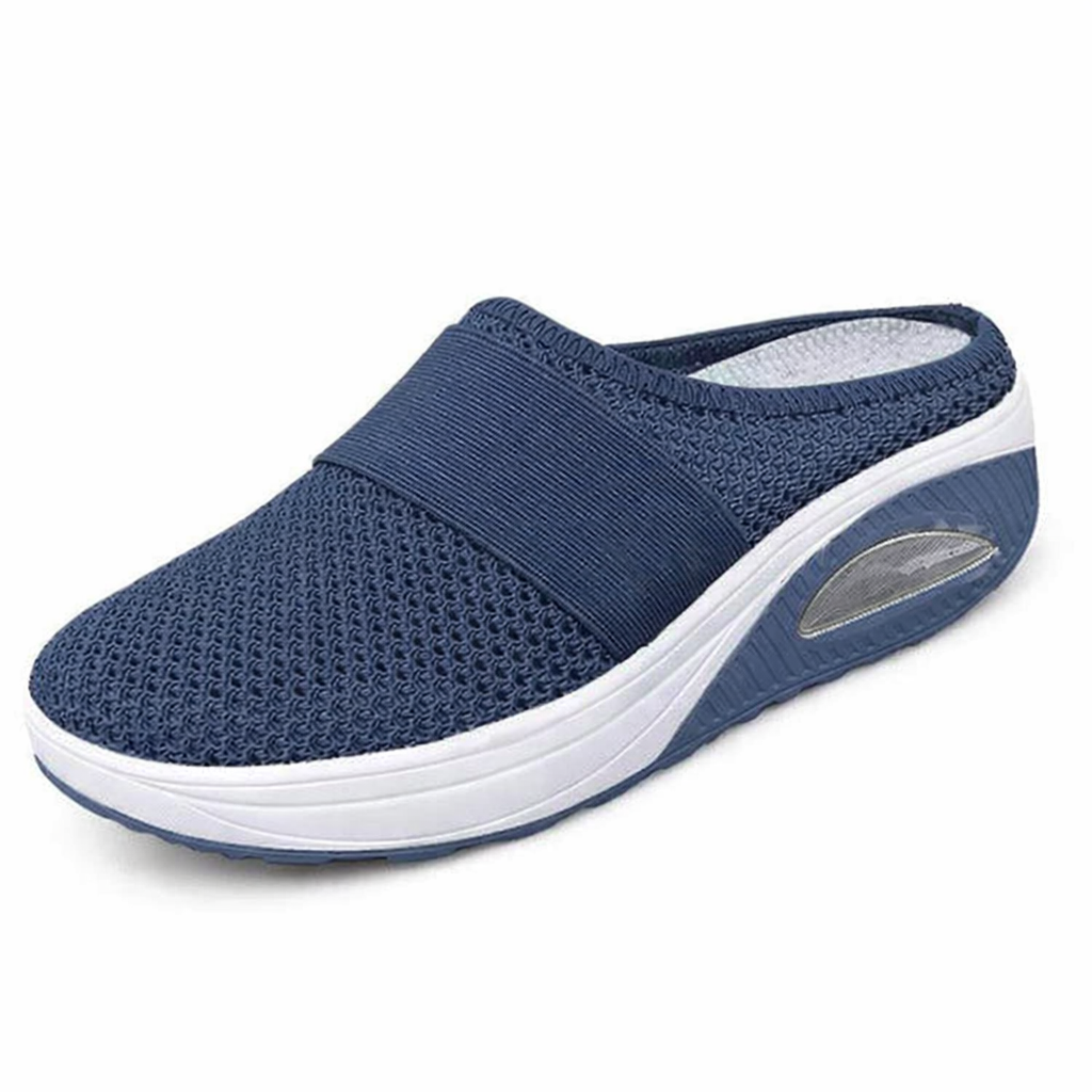 Samantha™ | Breathable Cushioned Slip-On Mules