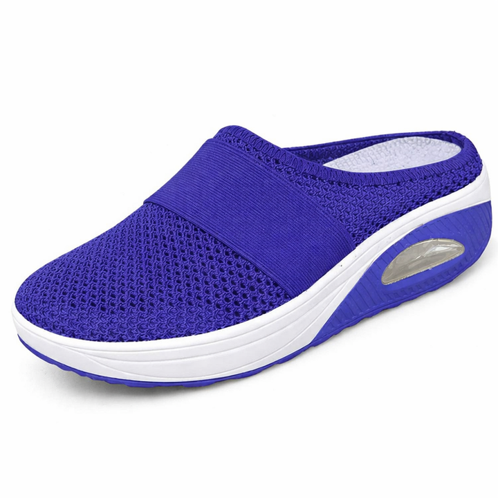 Samantha™ | Breathable Cushioned Slip-On Mules