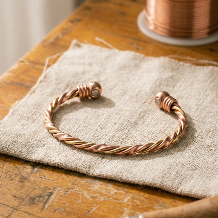 Chloé's River Copper Bracelet