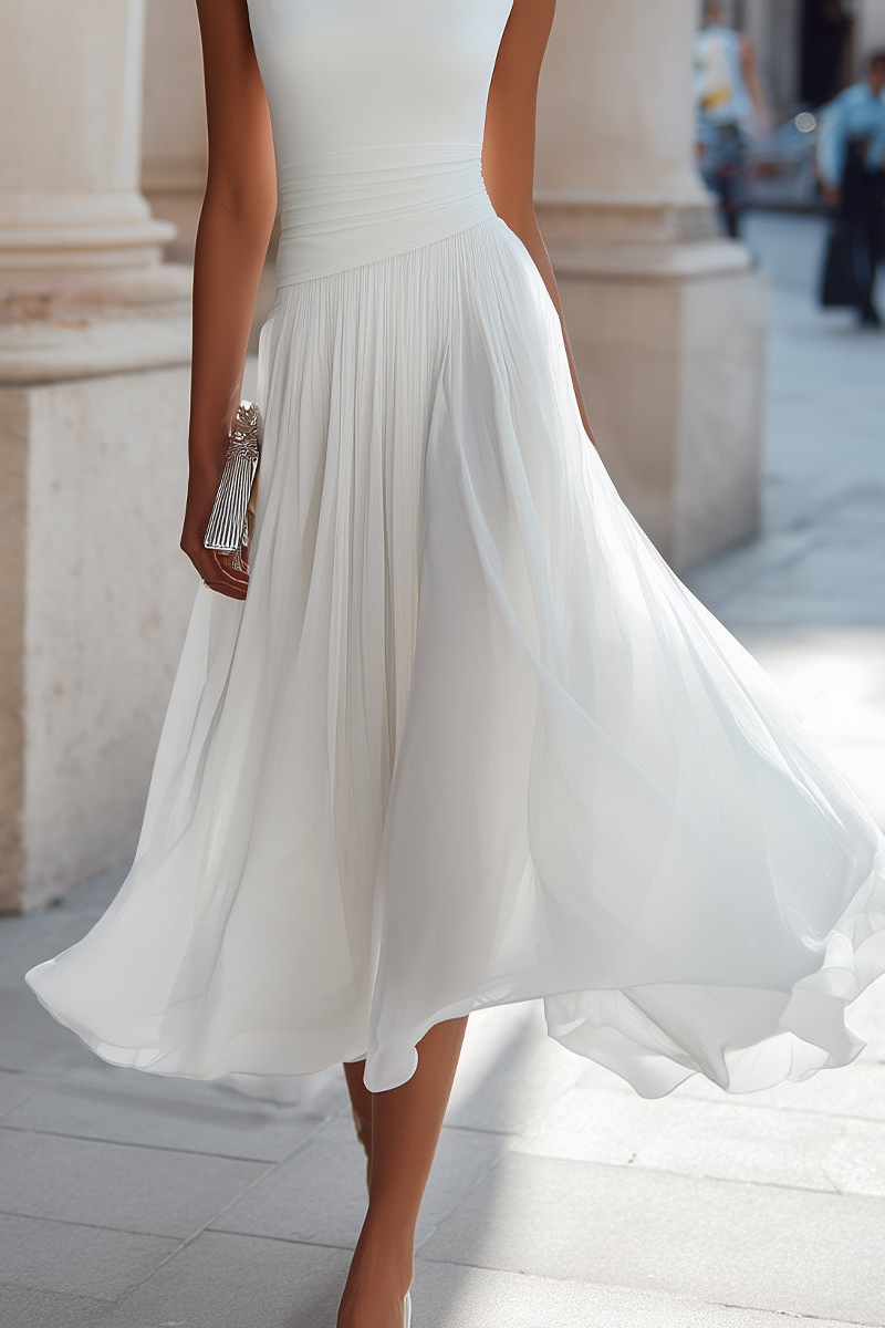 Anna™ | Elegant Midi Occasion Dress
