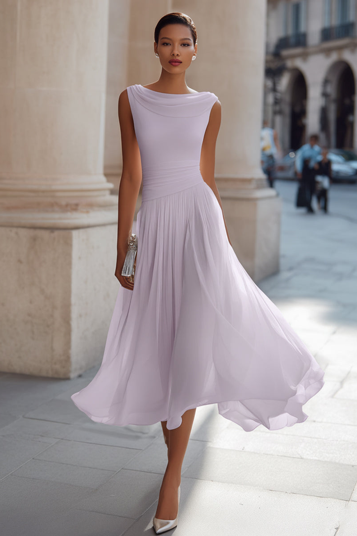 Anna™ | Elegant Midi Occasion Dress