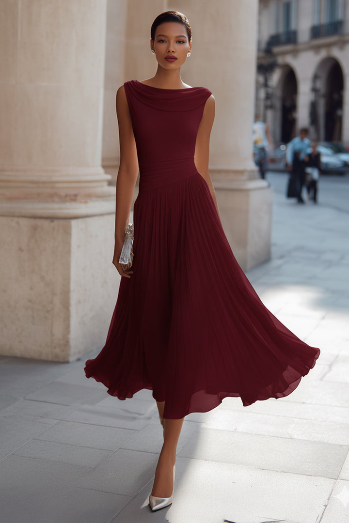 Anna™ | Elegant Midi Occasion Dress