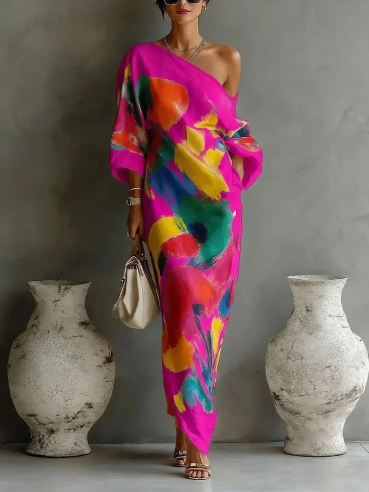 Thea™ | Elegant Flowy Maxi Dress