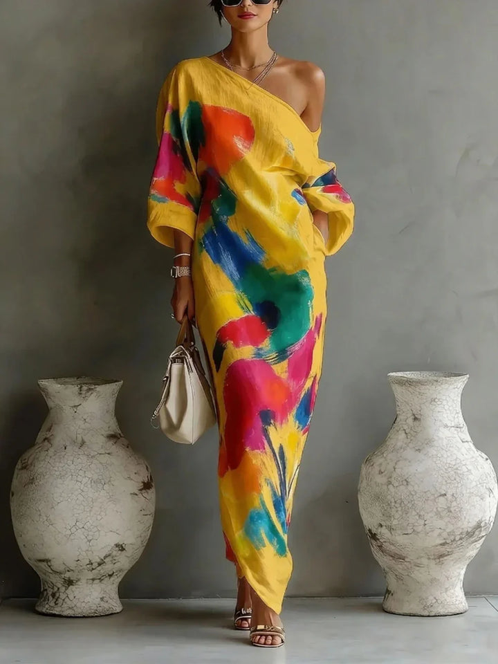 Thea™ | Elegant Flowy Maxi Dress