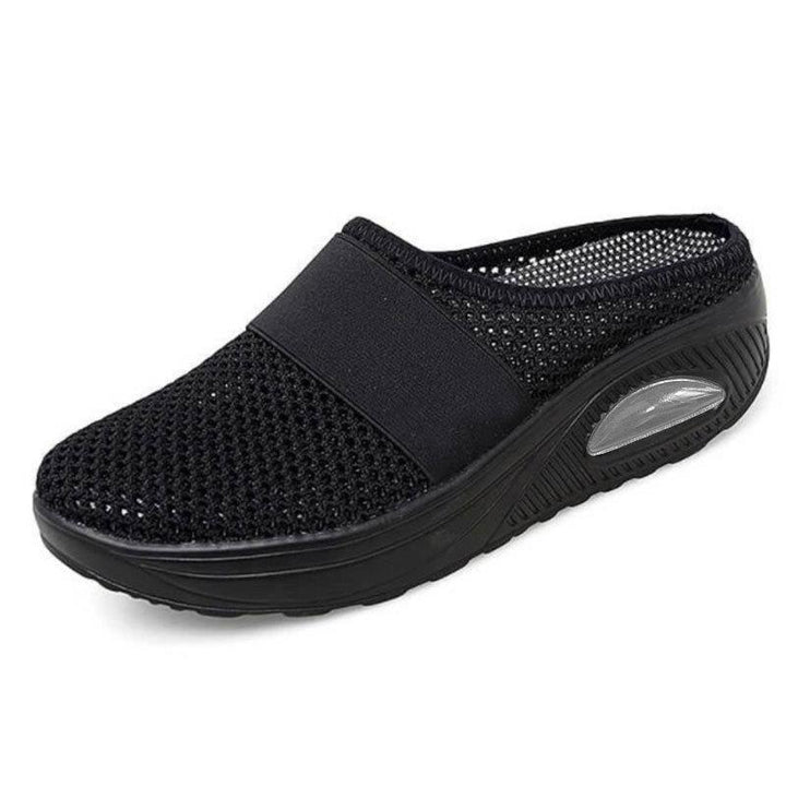 Samantha™ | Breathable Cushioned Slip-On Mules