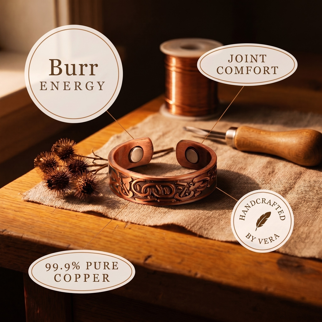 Chloé's Burr Copper Ring