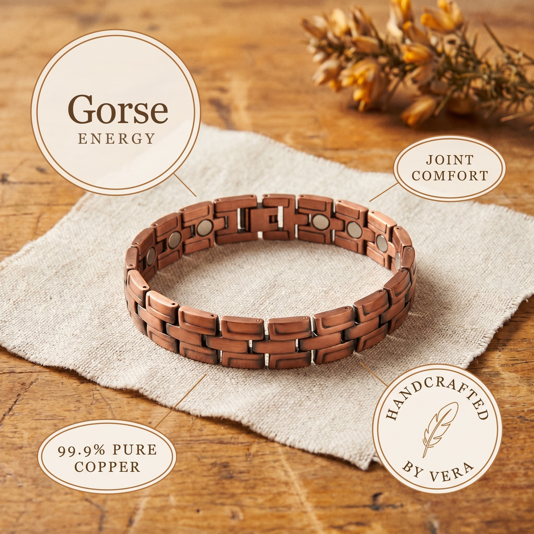 Chloé's Gorse Men's Copper Bracelet