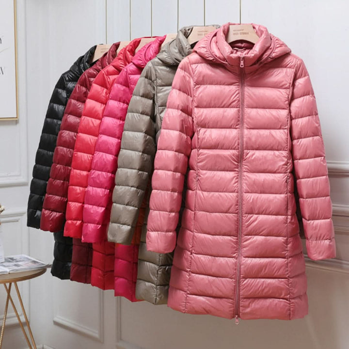 Sarah™ | Ultralight Packable Hooded Puffer Jacket
