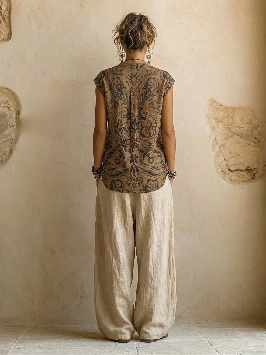 Hannah™ | THREE-PIECE LINEN SET