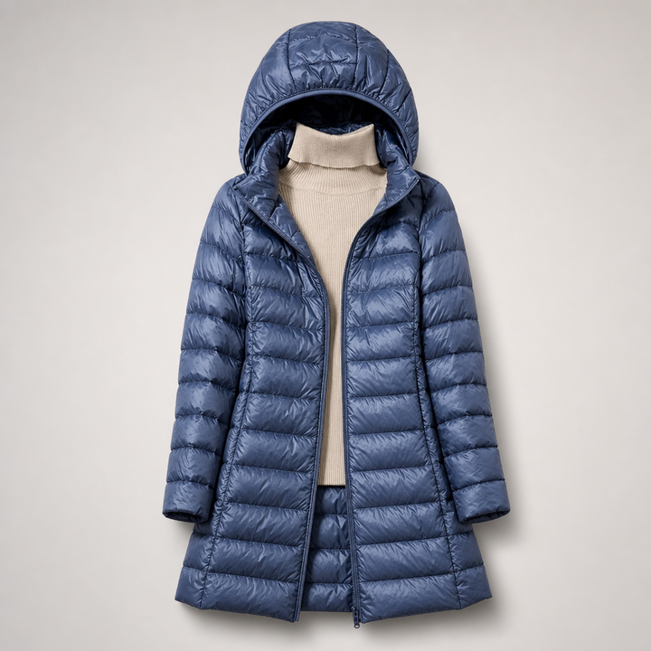 Sarah™ | Ultralight Packable Hooded Puffer Jacket