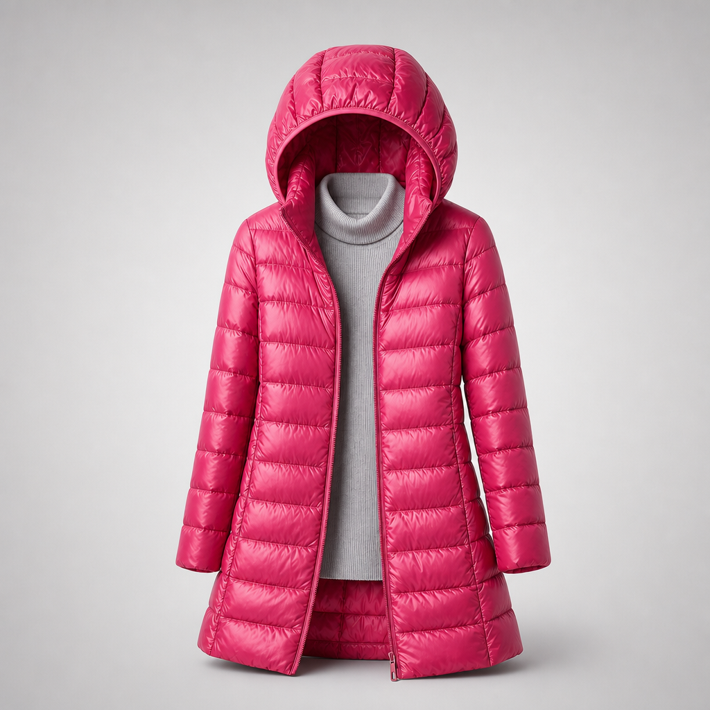 Sarah™ | Ultralight Packable Hooded Puffer Jacket