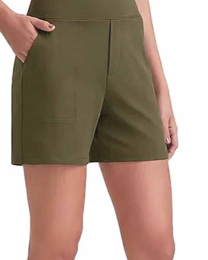 Kaelis™ | High-Waisted Running Shorts