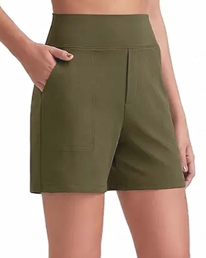 Kaelis™ | High-Waisted Running Shorts
