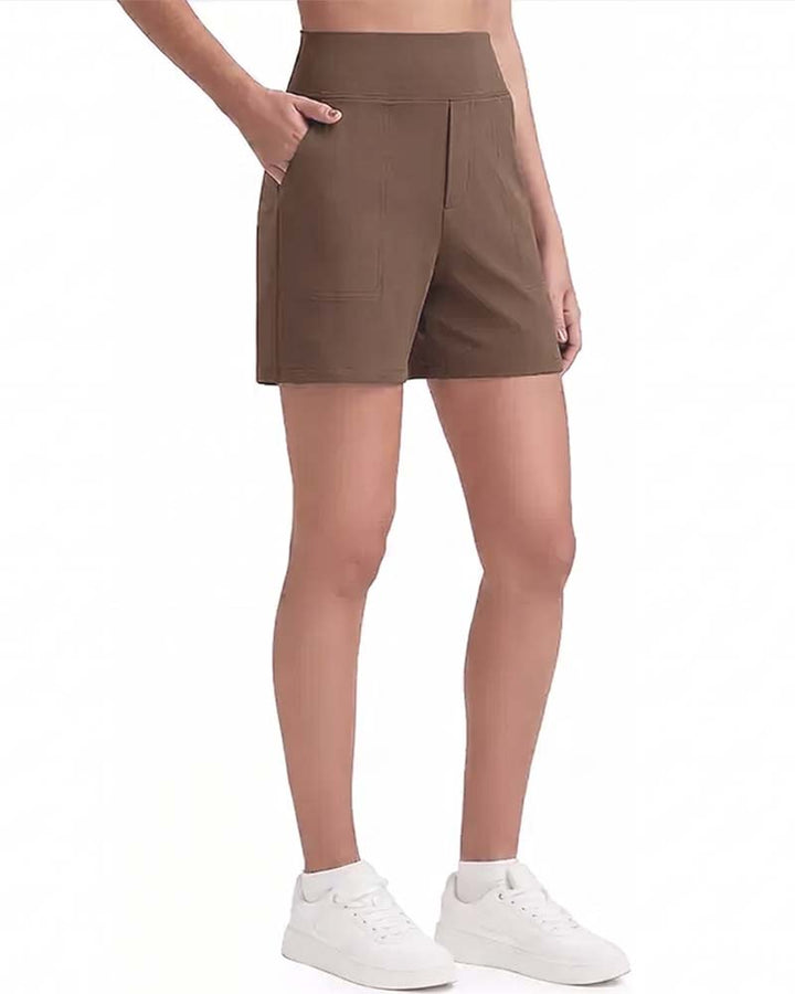 Kaelis™ | High-Waisted Running Shorts