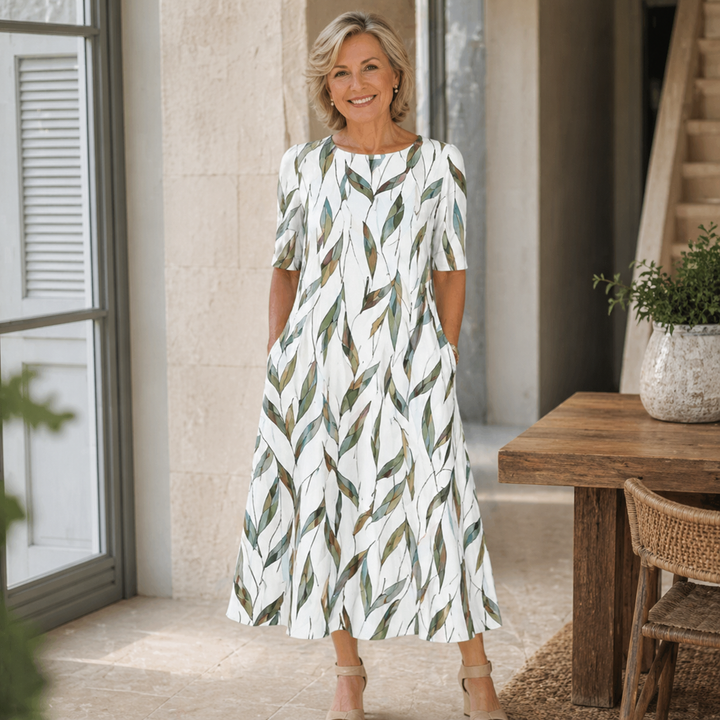 Novalie™ | Effortless Floral Midi Dress