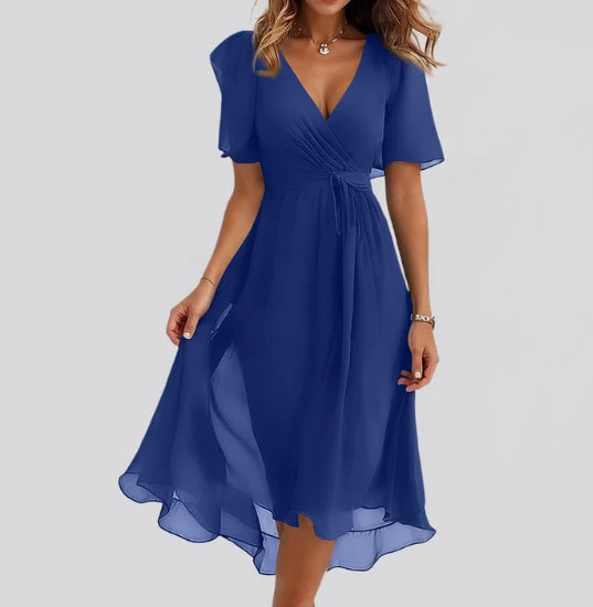 LAVINA™ – Vibrant Boho Midi Dress