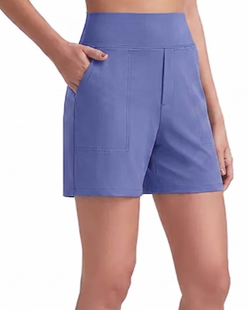 Kaelis™ | High-Waisted Running Shorts