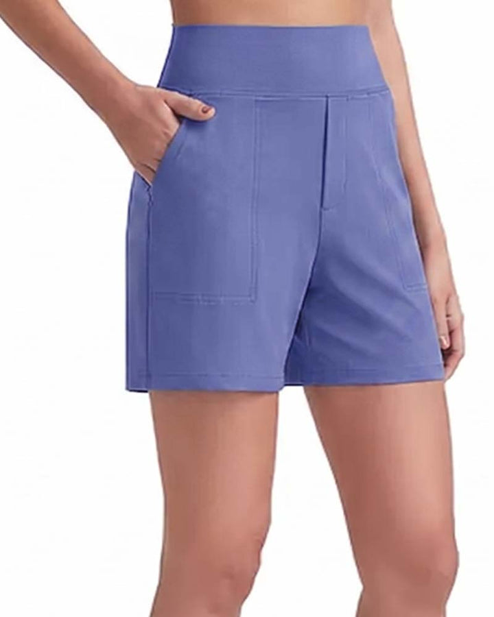 Kaelis™ | High-Waisted Running Shorts