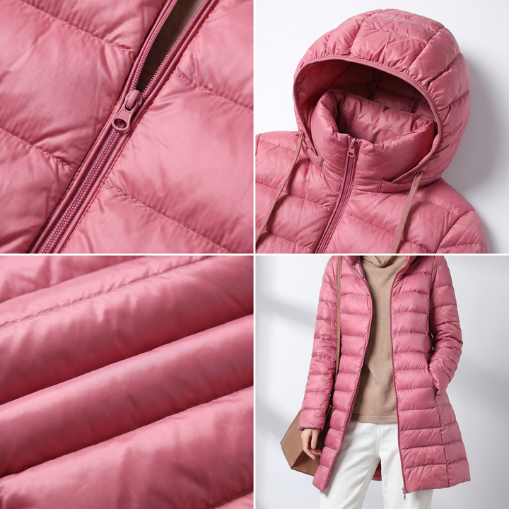 Sarah™ | Ultralight Packable Hooded Puffer Jacket