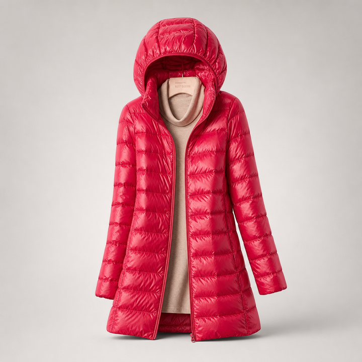 Sarah™ | Ultralight Packable Hooded Puffer Jacket