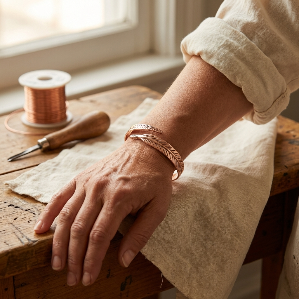 Chloé's Root Copper Bracelet