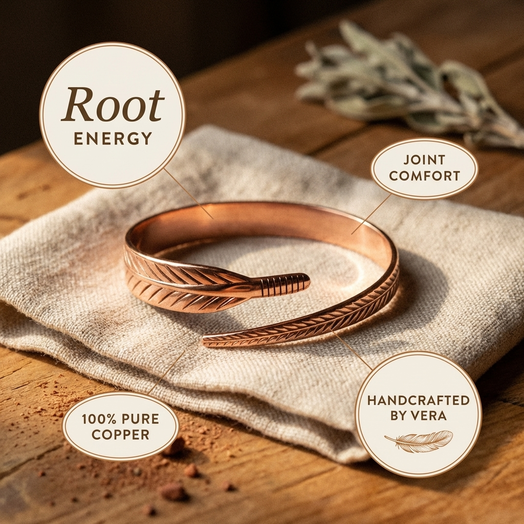 Chloé's Root Copper Bracelet