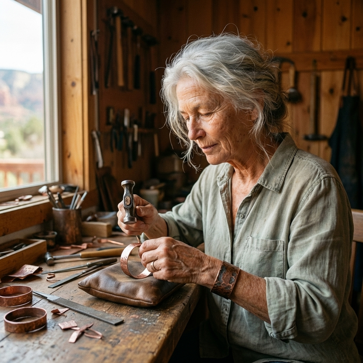 Chloé's Petal Copper Ring