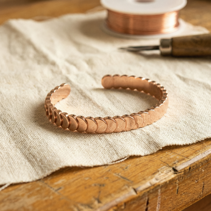 Chloé's Tide Copper Bracelet
