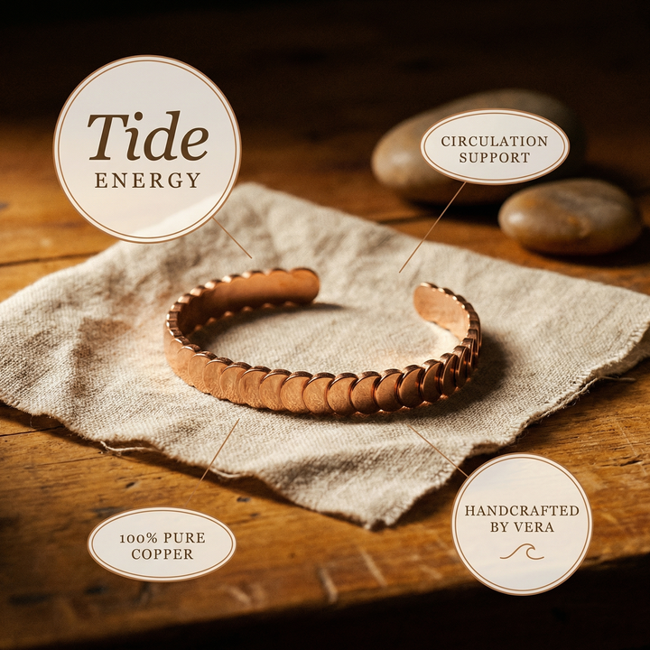 Chloé's Tide Copper Bracelet