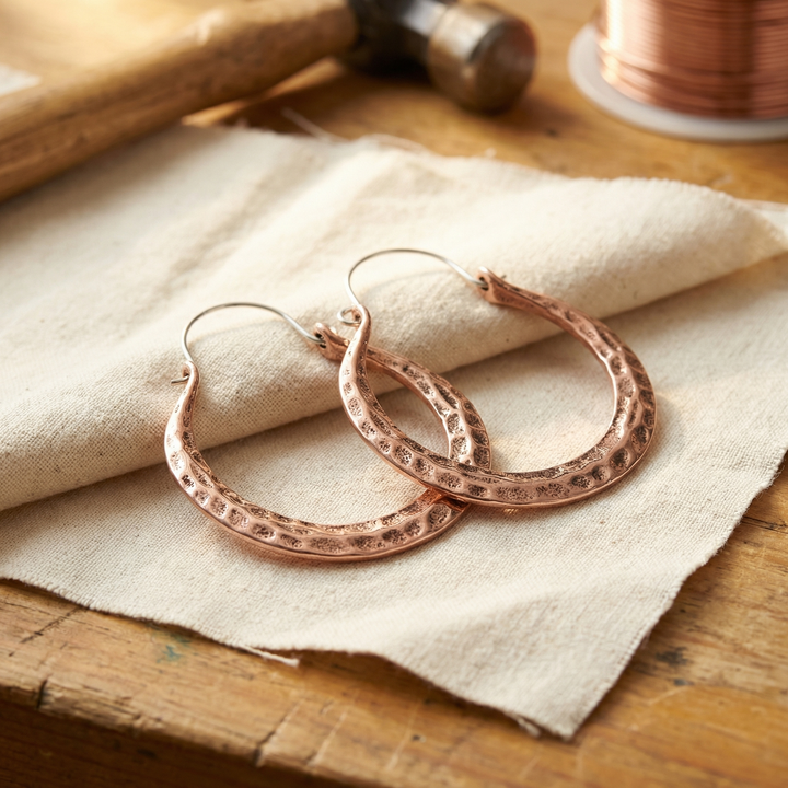 Chloé's Ember Copper Earrings