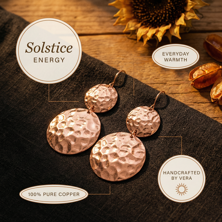 Chloé's Solstice Copper Earrings