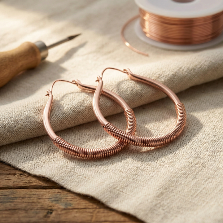 Chloé's Creek Copper Earrings