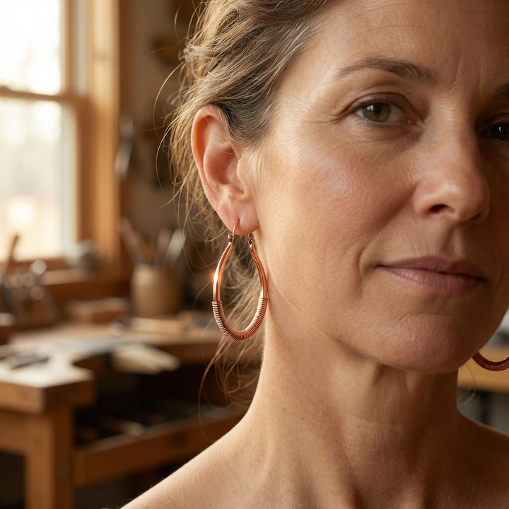 Chloé's Creek Copper Earrings